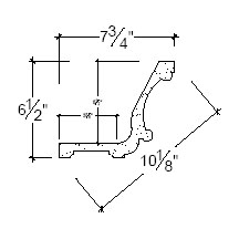 Side View image of Plaster Cove Lighting – DC506-389