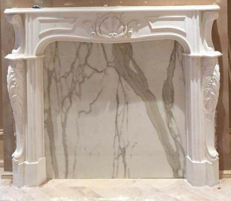 image of Plaster Fire Mantel / DC105-101