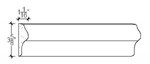2D View image of Plaster Panel – 403-392
