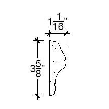 Side View image of Plaster Panel – 403-392