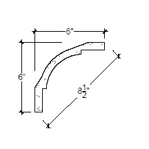 Side View image of Plaster Cove Molding – 506-175C
