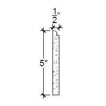 Side View image of Plaster Panel – DC401-416