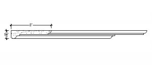 2D View image of Plaster Panel – DC401-417