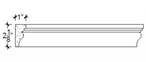 2D View image of Plaster Panel – DC402-421