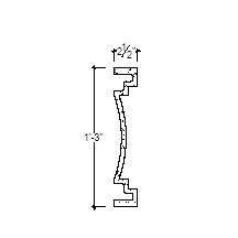 Side View image of Plaster Panel – DC415-426