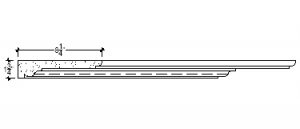 2D View image of Plaster Crown Moulding – DC501-417