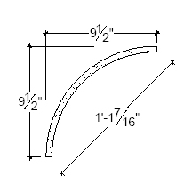 Side View of Plaster Cove Molding – DC509-121 Side View image of Plaster Cove Molding – DC509-121