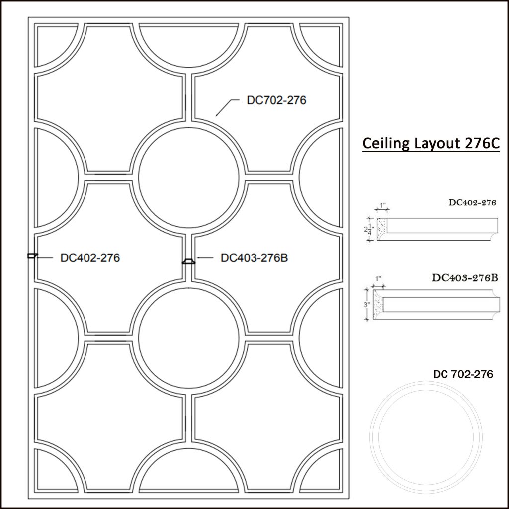 image of Ceiling Layout 276C