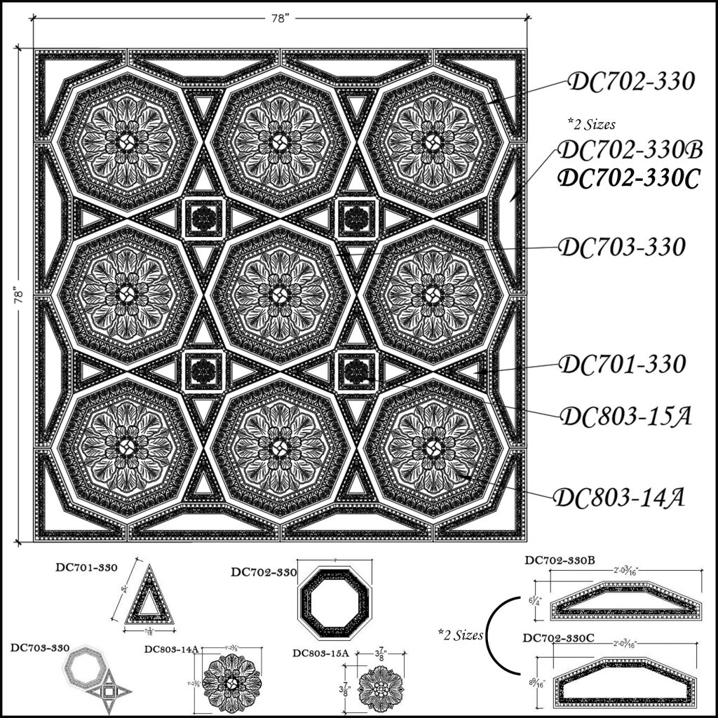 image of Ceiling Layout 330