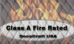 DecoCraft USA Plaster Moldings are Class A Fire Rated