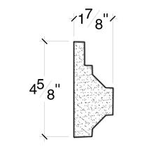 Side View image of PLASTER PANEL – DC404-528