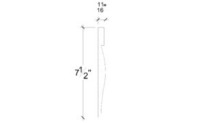 Side View image of PLASTER PANEL – DC407-489