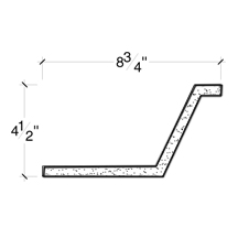 Side View image of PLASTER COVE LIGHTING – DC504-467