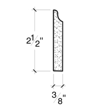 Side View image of PLASTER PANEL – DC402-432