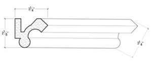 2D View image of PLASTER PANEL – DC402-609