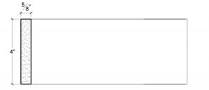 2D View image of PLASTER PANEL – DC404-165C