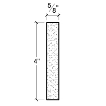 Side View image of PLASTER PANEL – DC404-165C