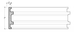2D View of PLASTER PANEL – DC407-358 2D View image of PLASTER PANEL – DC407-358