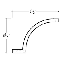 Side View image of PLASTER COVE LIGHTING – DC506-305