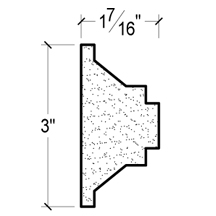 Side View image of PLASTER PANEL – DC403-594
