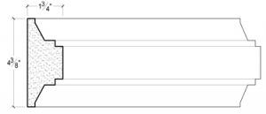 2D View image of PLASTER PANEL – DC404-594