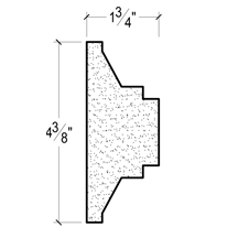 Side View image of PLASTER PANEL – DC404-594