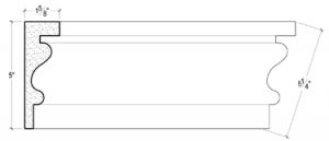 2D View image of PLASTER PANEL – DC405-567