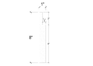 Side View image of PLASTER PANEL – DC408-382
