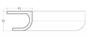 2D View image of PLASTER COVE LIGHTING – DC503-587