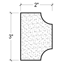 Side View image of PLASTER PANEL – DC403-276D