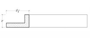 2D View image of Plaster Cove Lighting – DC502-284G