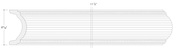 image of Plaster Panel Moulding- DC405-431