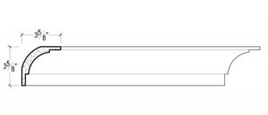 2D View image of Plaster Cove – DC503-175