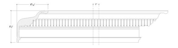 image of Plaster Crown Moulding – DC505-471
