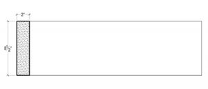 2D View image of Plaster Panel – DC408-165C