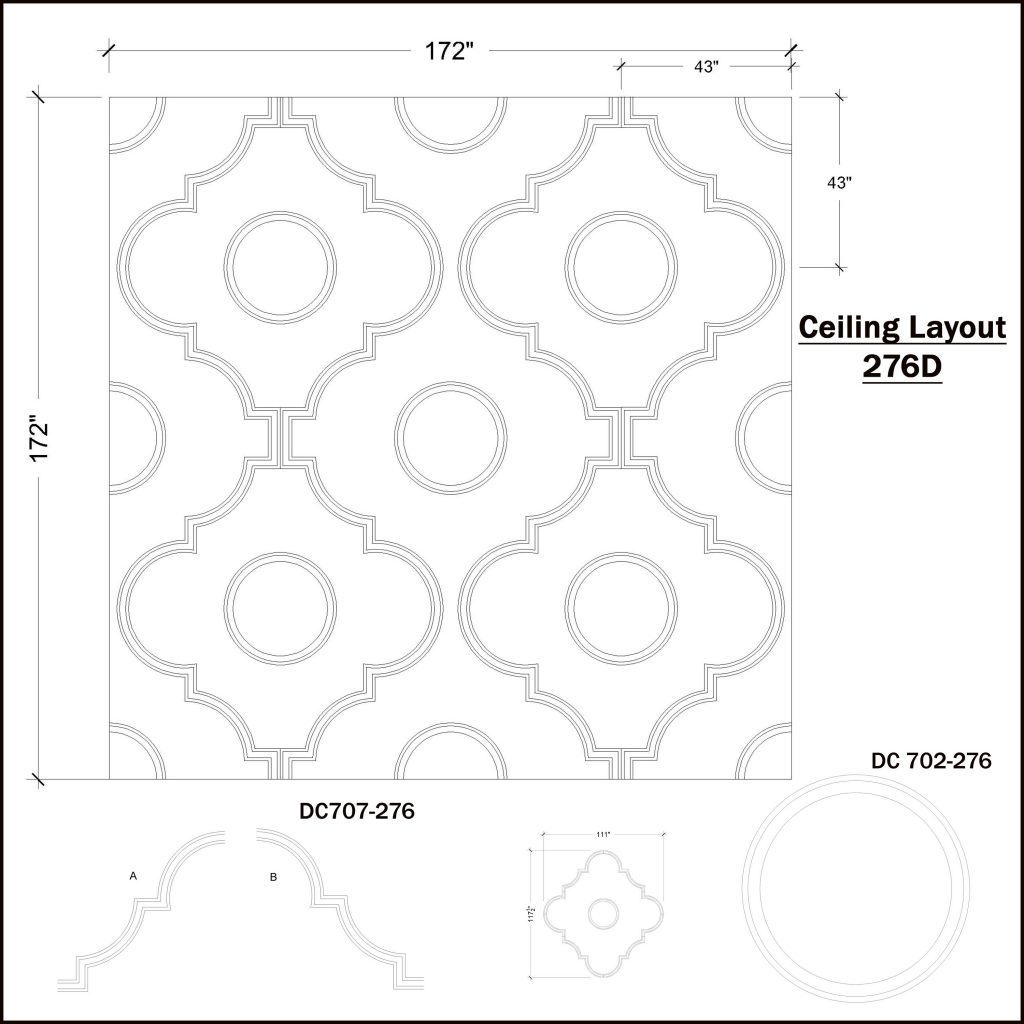 image of Ceiling Layout 276D