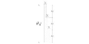 Side View image of Plaster Panel Moulding – DC409-382B