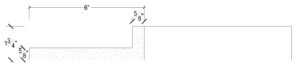 2D View of Plaster Cove Lighting – DC501-284O 2D View image of Plaster Cove Lighting – DC501-284O