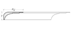 2D View image of Plaster Crown Moulding – DC503-647