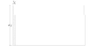 2D View image of Plaster Panel Moulding – DC416-180C