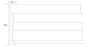 2D View image of Plaster Panel Moulding – DC416-606