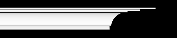 Plaster Crown Moulding – DC504-129C