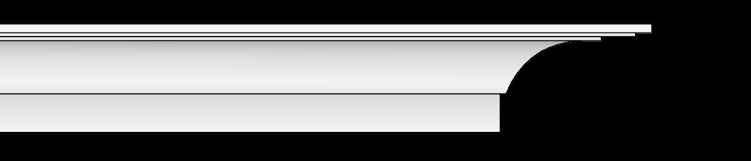 Plaster Crown Moulding – DC504-129D