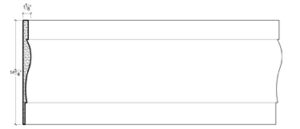 2D View image of Plaster Panel Moulding – DC414-489