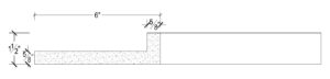 2D View image of Plaster Cove Lighting – DC501-284P