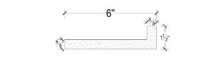 Side View image of Plaster Cove Lighting – DC501-284P