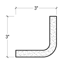 Side View image of Plaster Crown Moulding – DC503-728