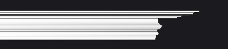 Plaster Crown Moulding – DC507-741 Plaster Crown Moulding – DC507-741