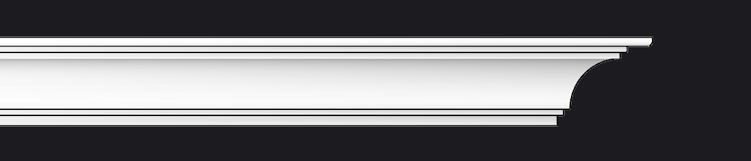 Plaster Crown Moulding – DC507-786 Plaster Crown Moulding – DC507-786