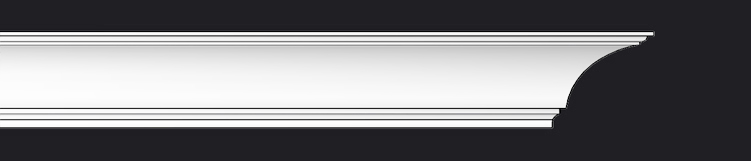 Plaster Crown Moulding – DC508-723 Plaster Crown Moulding – DC508-723